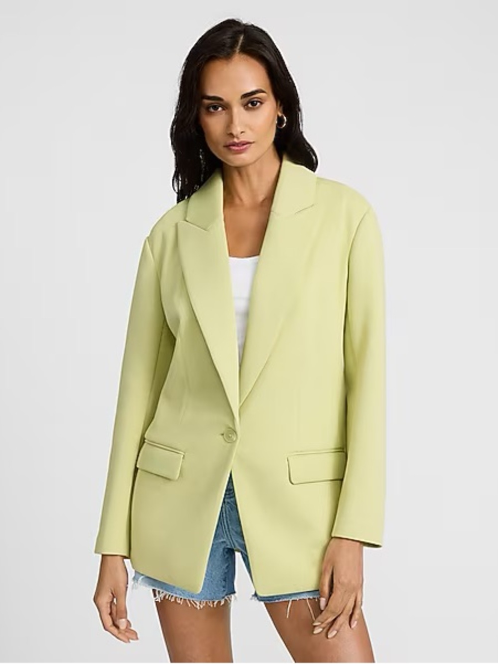 NWT Express Oversized Scuba Blazer - size XL
